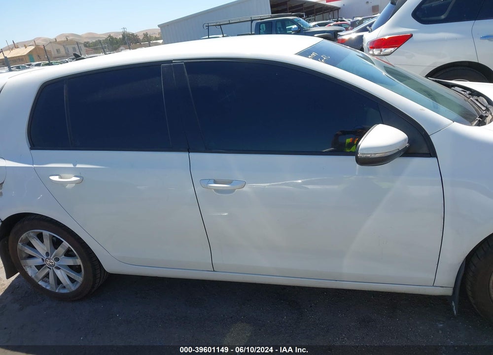 2011 VOLKSWAGEN GOLF TDI 4-DOOR VIN: WVWDM7AJ7BW055020