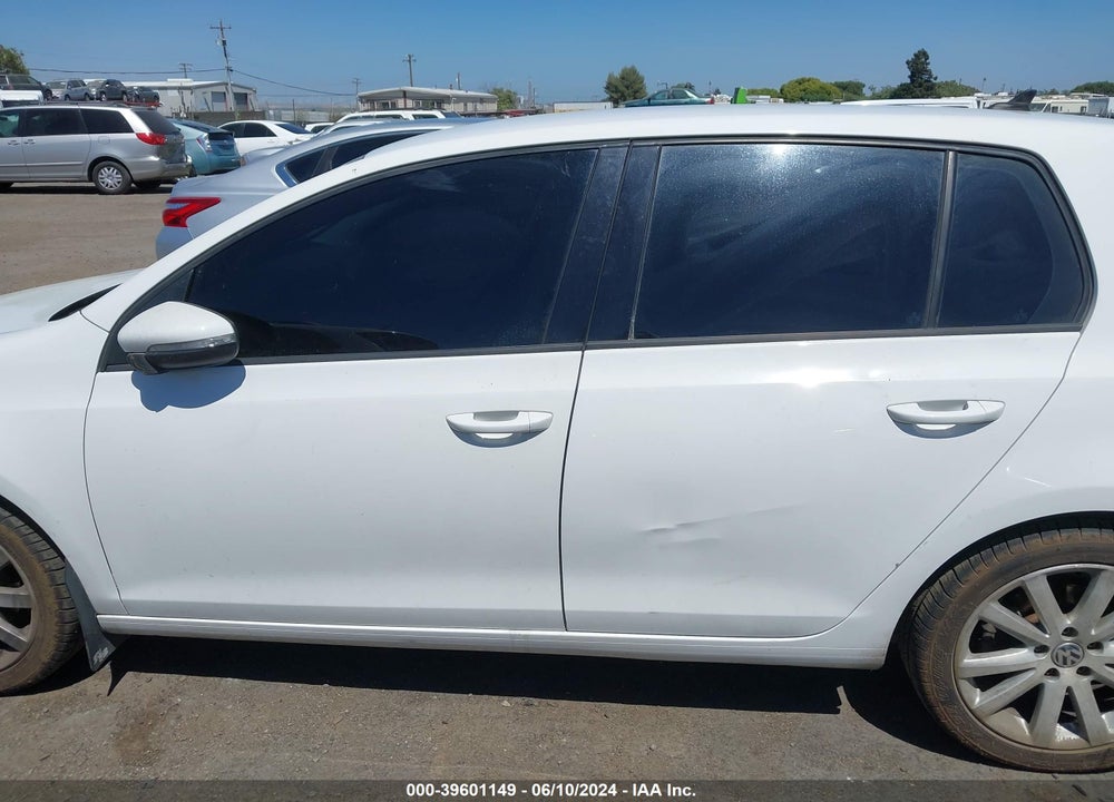 2011 VOLKSWAGEN GOLF TDI 4-DOOR VIN: WVWDM7AJ7BW055020