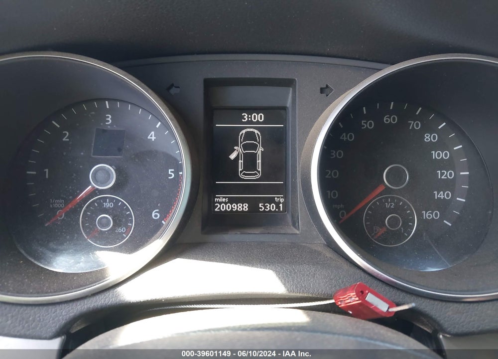 2011 VOLKSWAGEN GOLF TDI 4-DOOR VIN: WVWDM7AJ7BW055020