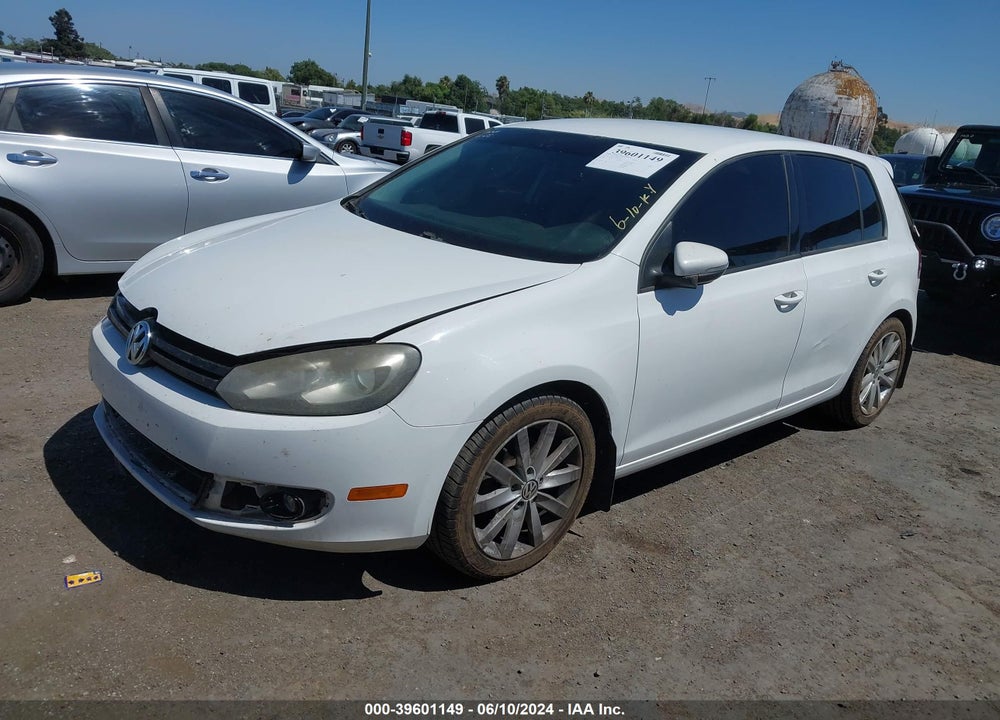 2011 VOLKSWAGEN GOLF TDI 4-DOOR VIN: WVWDM7AJ7BW055020