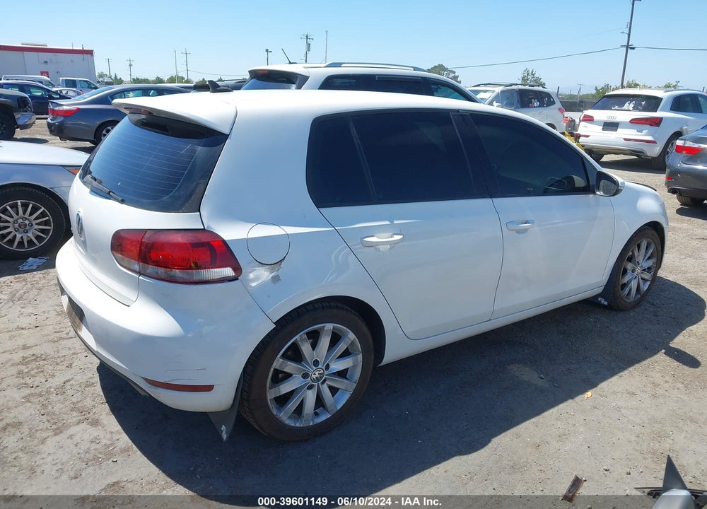 2011 VOLKSWAGEN GOLF TDI 4-DOOR VIN: WVWDM7AJ7BW055020