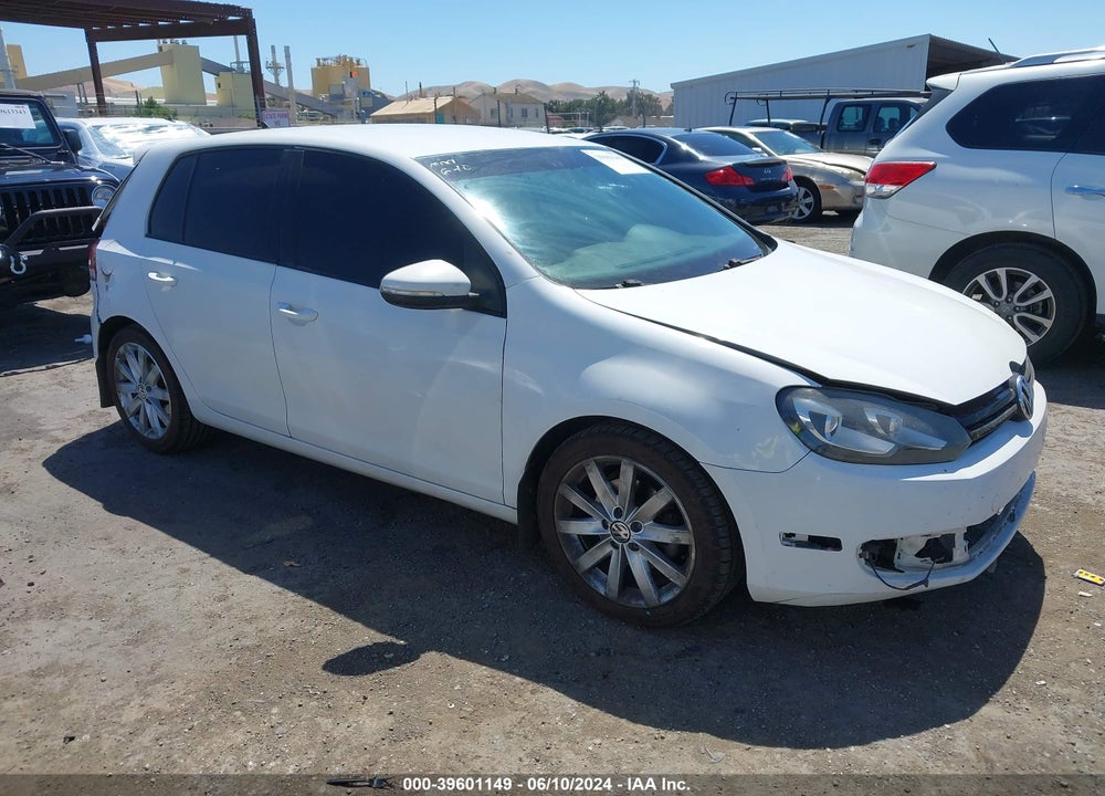 2011 VOLKSWAGEN GOLF TDI 4-DOOR VIN: WVWDM7AJ7BW055020