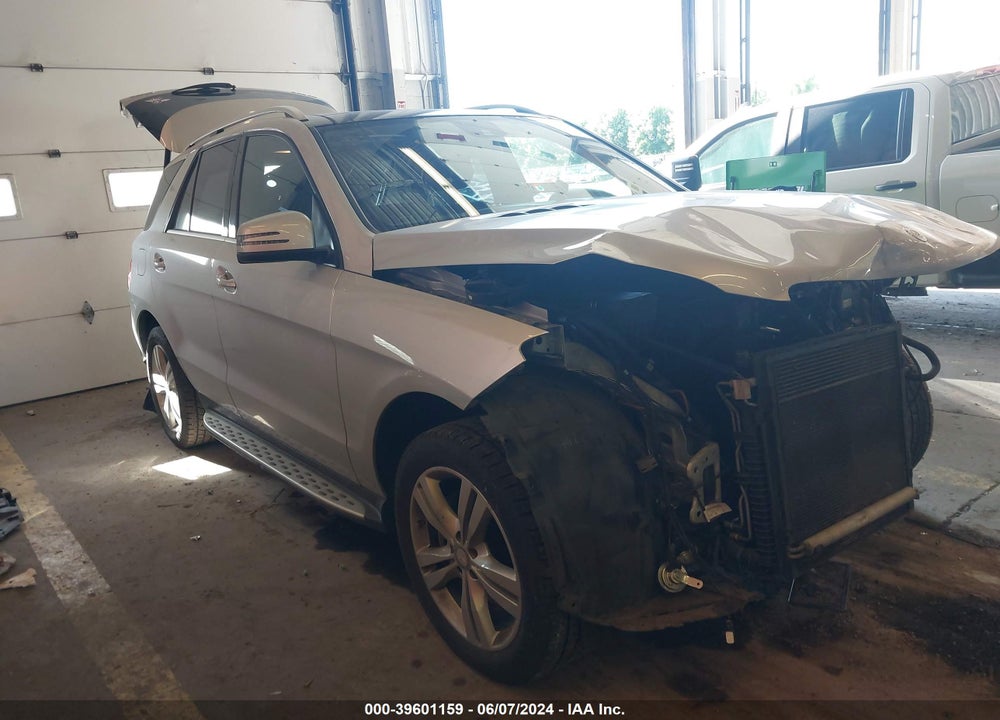 2015 MERCEDES-BENZ ML 350 4MATIC VIN: 4JGDA5HBXFA588831