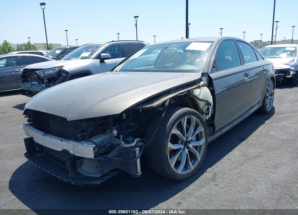 2014 AUDI A6 3.0T PREMIUM PLUS VIN: WAUHGAFC7EN073816