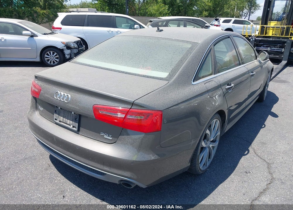 2014 AUDI A6 3.0T PREMIUM PLUS VIN: WAUHGAFC7EN073816