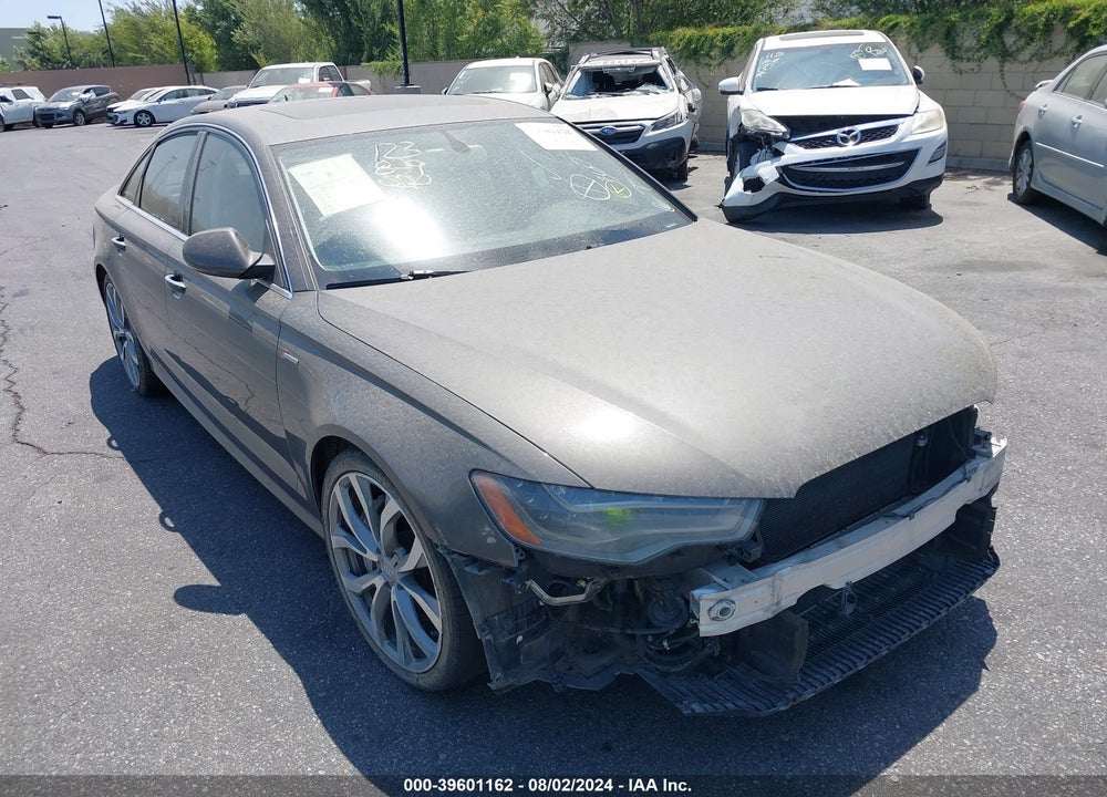 2014 AUDI A6 3.0T PREMIUM PLUS VIN: WAUHGAFC7EN073816