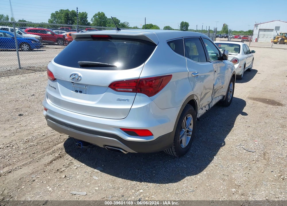 2018 HYUNDAI SANTA FE SPORT 2.4L VIN: 5XYZT3LBXJG525463