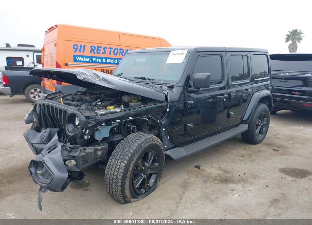 2021 JEEP WRANGLER UNLIMITED SAHARA ALTITUDE 4X4 VIN: 1C4HJXEG6MW513528
