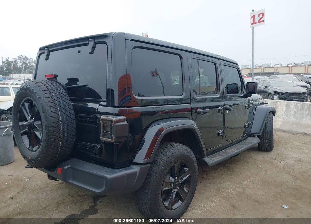 2021 JEEP WRANGLER UNLIMITED SAHARA ALTITUDE 4X4 VIN: 1C4HJXEG6MW513528