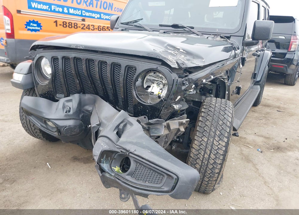 2021 JEEP WRANGLER UNLIMITED SAHARA ALTITUDE 4X4 VIN: 1C4HJXEG6MW513528