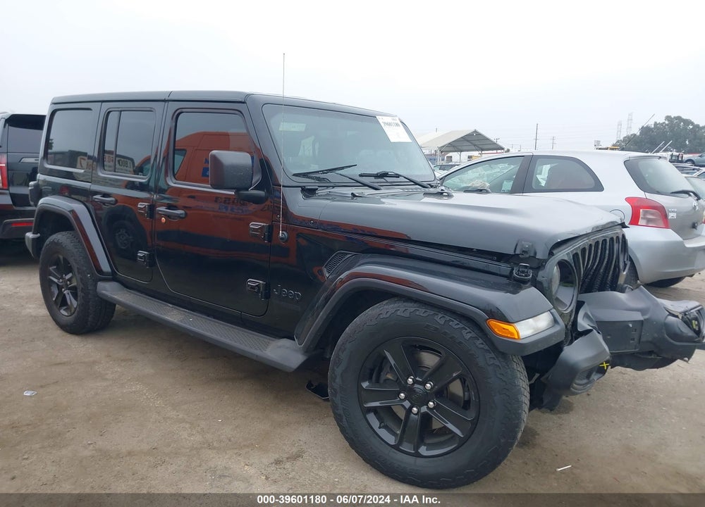 2021 JEEP WRANGLER UNLIMITED SAHARA ALTITUDE 4X4 VIN: 1C4HJXEG6MW513528