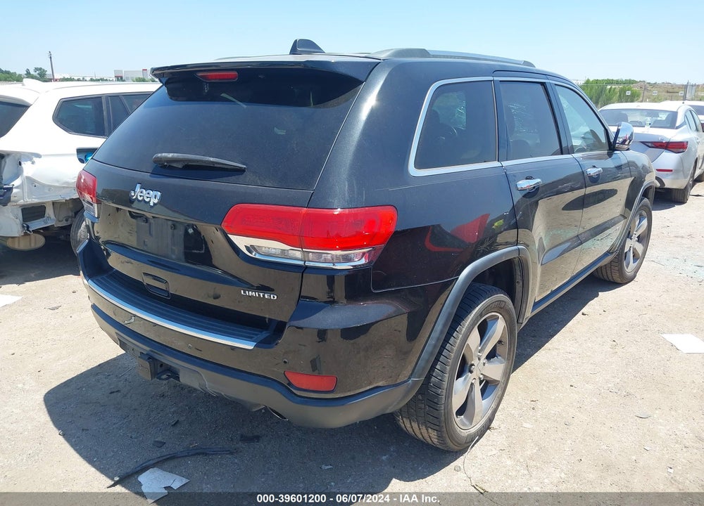 2014 JEEP GRAND CHEROKEE LIMITED VIN: 1C4RJEBG6EC185544