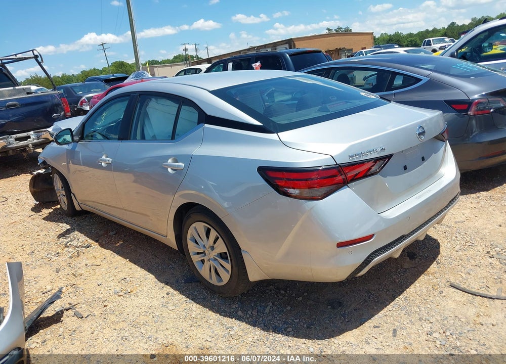 2022 NISSAN SENTRA S XTRONIC CVT VIN: 3N1AB8BV6NY259923