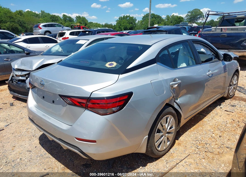 2022 NISSAN SENTRA S XTRONIC CVT VIN: 3N1AB8BV6NY259923