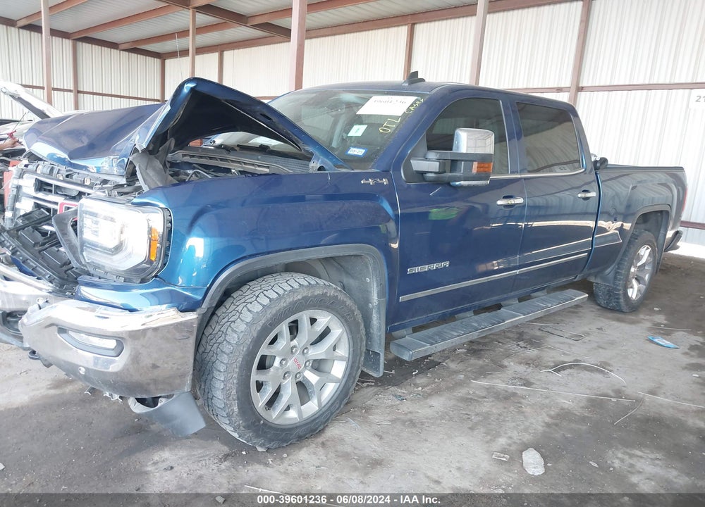 2018 GMC SIERRA 1500 SLT VIN: 3GTU2NEJ9JG314611