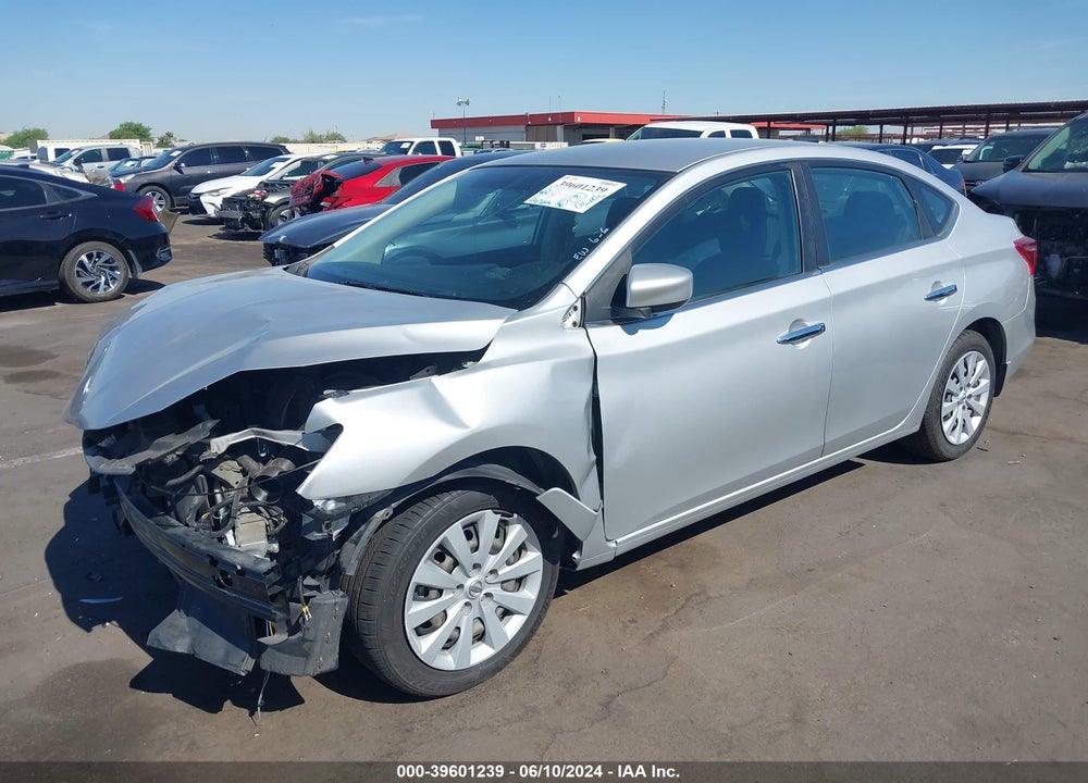 2017 NISSAN SENTRA S VIN: 3N1AB7AP3HY334692