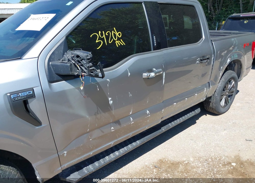 2022 FORD F-150 LARIAT VIN: 1FTFW1E88NKD36343