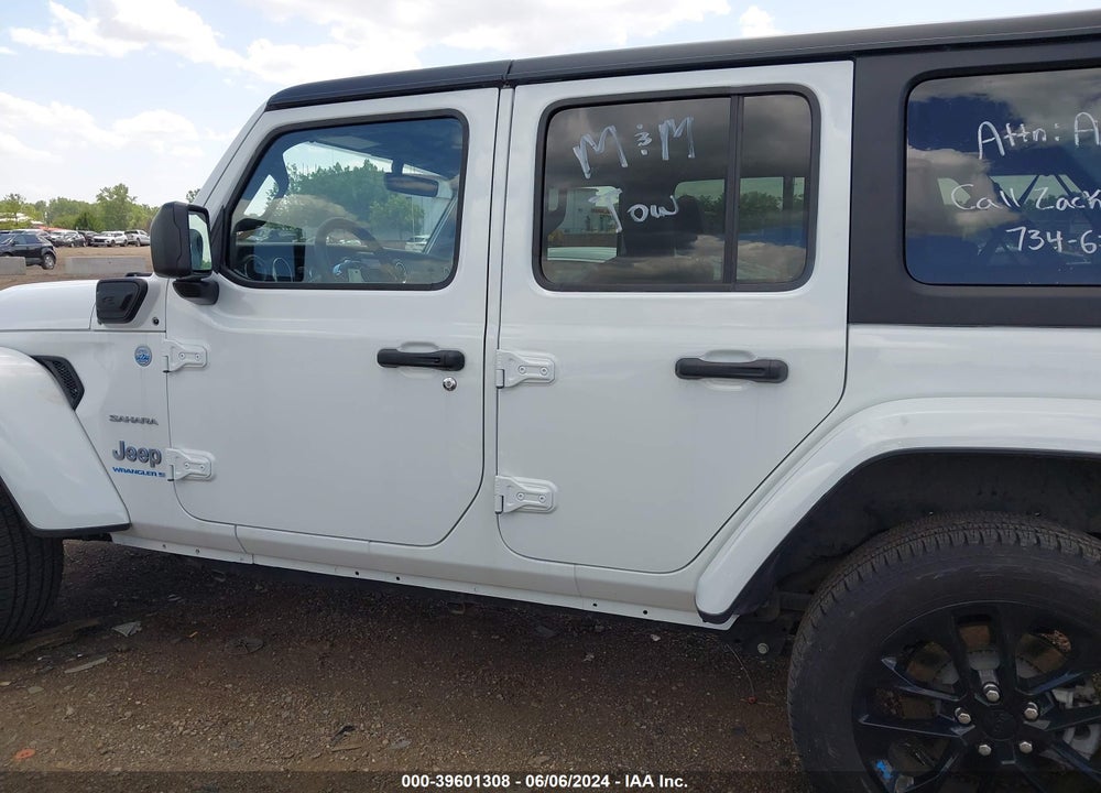 2023 JEEP WRANGLER 4XE SAHARA 4X4 VIN: 1C4JJXP65PW630415