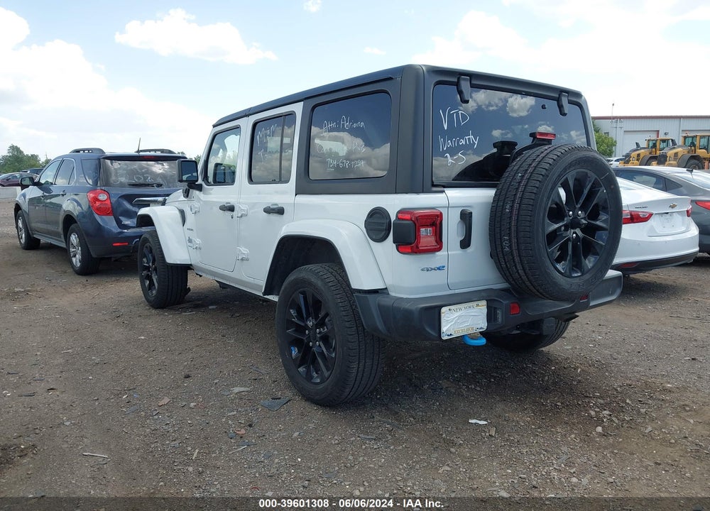 2023 JEEP WRANGLER 4XE SAHARA 4X4 VIN: 1C4JJXP65PW630415