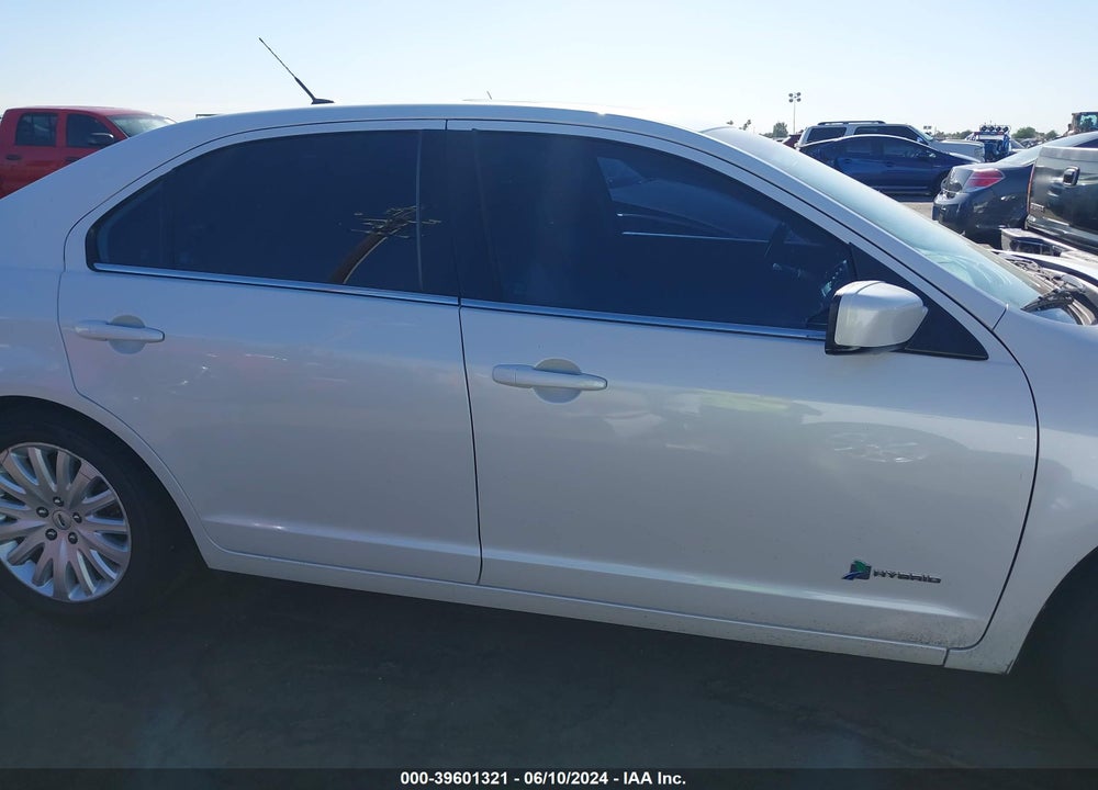 2012 FORD FUSION HYBRID VIN: 3FADP0L31CR181560