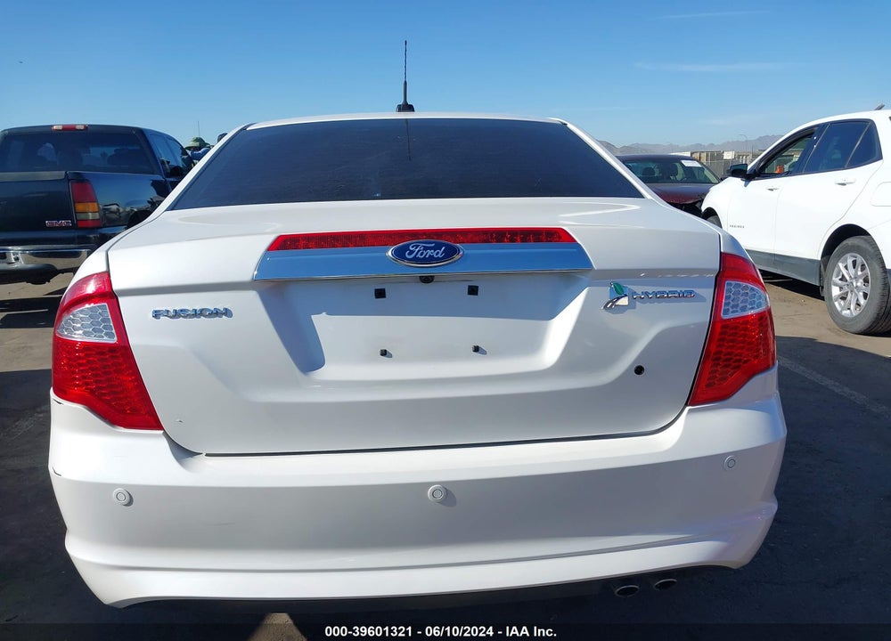 2012 FORD FUSION HYBRID VIN: 3FADP0L31CR181560
