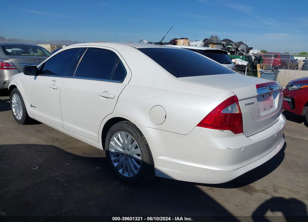 2012 FORD FUSION HYBRID VIN: 3FADP0L31CR181560