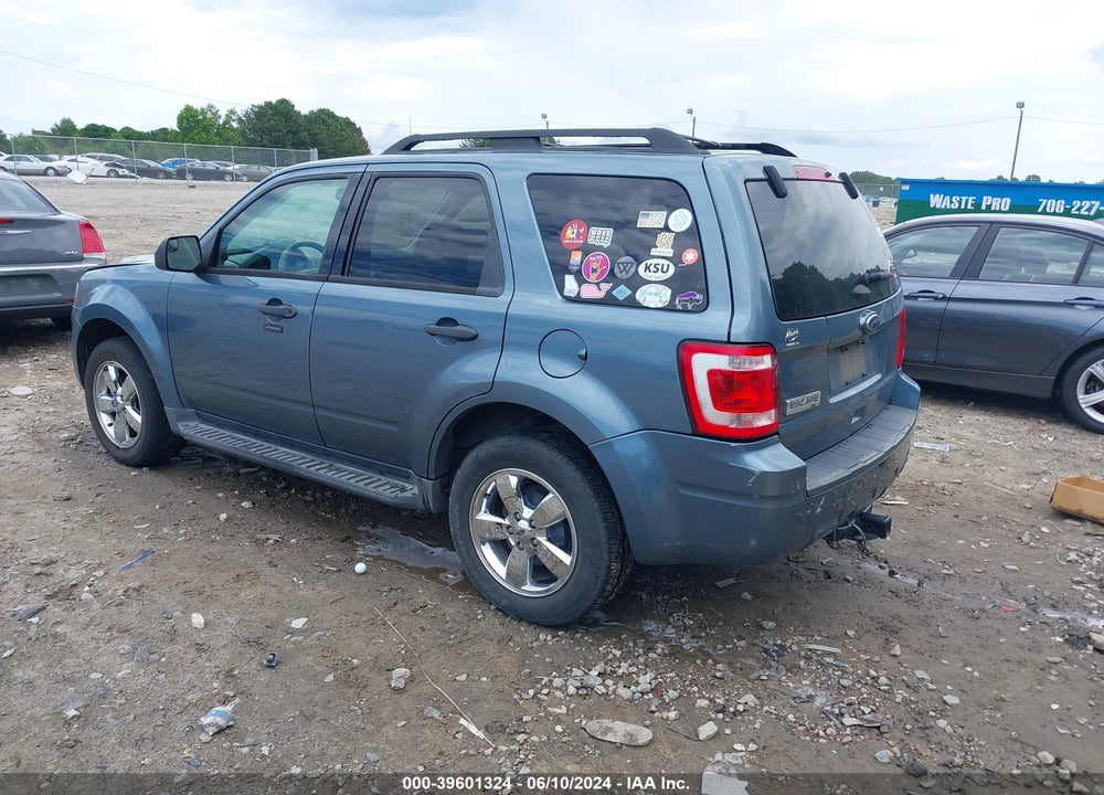 2012 FORD ESCAPE XLT VIN: 1FMCU0D77CKB48854