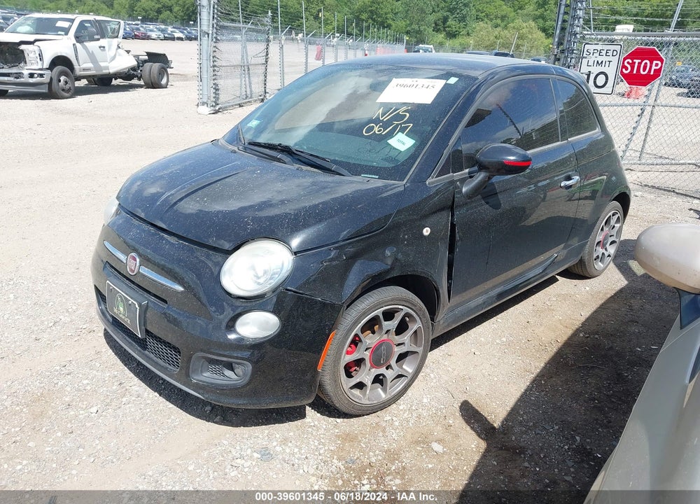 2015 FIAT 500 SPORT VIN: 3C3CFFBRXFT756803