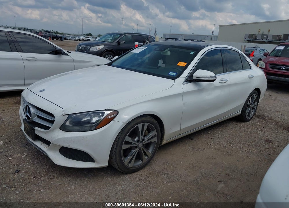 2017 MERCEDES-BENZ C 300 VIN: WDDWF4JB8HR258716