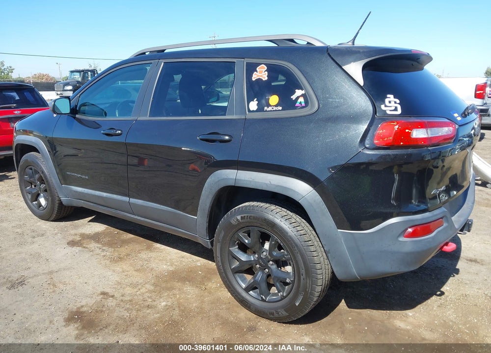 2015 JEEP CHEROKEE TRAILHAWK VIN: 1C4PJMBSXFW716511