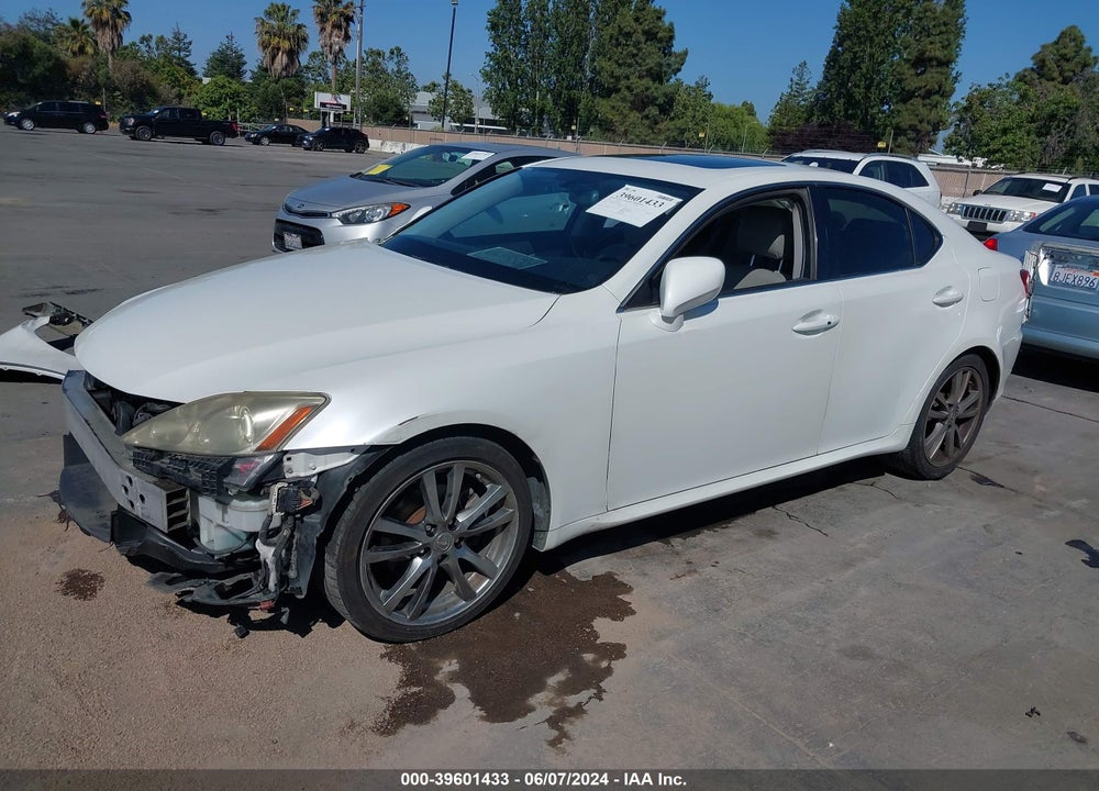 2008 LEXUS IS 250 VIN: JTHBK262882070092