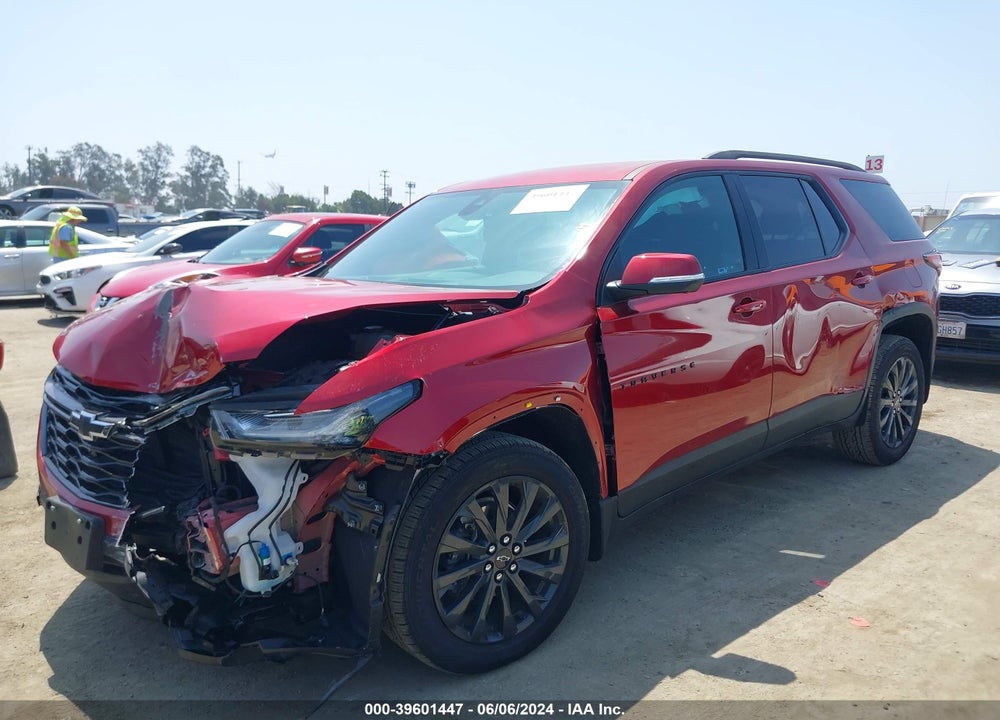 2023 CHEVROLET TRAVERSE FWD RS VIN: 1GNERJKW6PJ158700