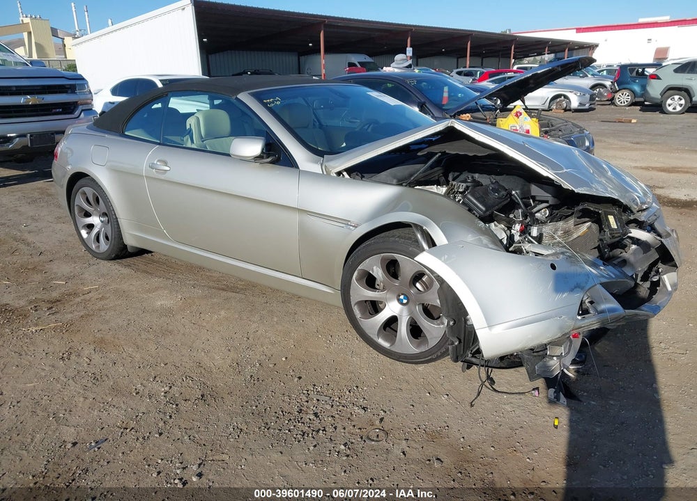 2006 BMW 650I VIN: WBAEK13486CN78789