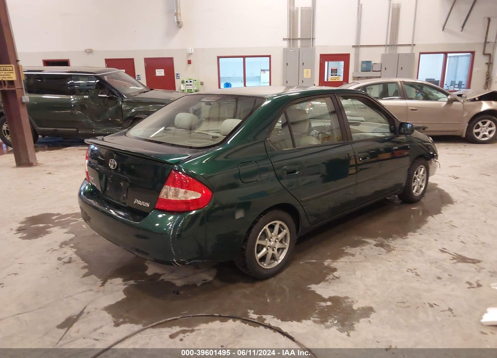 2002 TOYOTA PRIUS VIN: JT2BK18U420063453