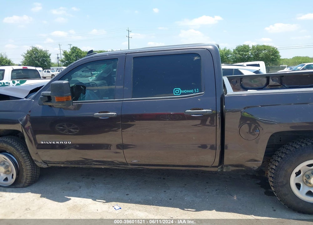 2016 CHEVROLET SILVERADO 1500 WT VIN: 3GCUKNEC0GG247472