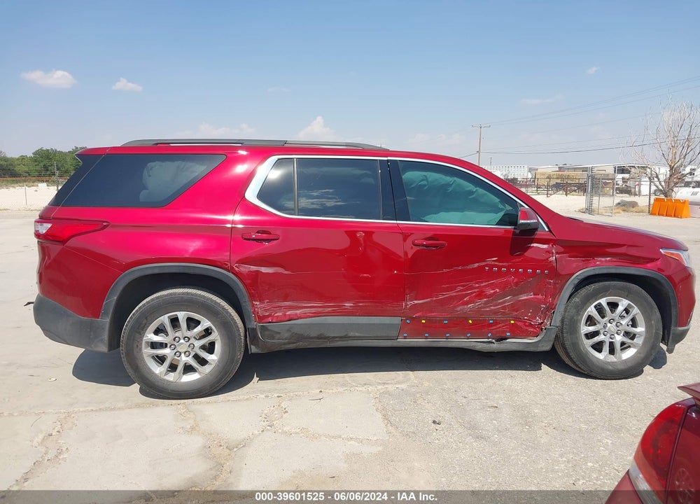 2021 CHEVROLET TRAVERSE FWD LT CLOTH VIN: 1GNERGKW9MJ188207