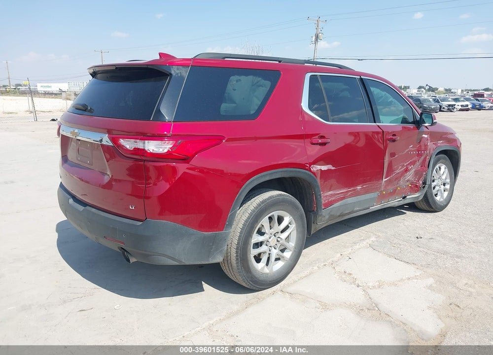 2021 CHEVROLET TRAVERSE FWD LT CLOTH VIN: 1GNERGKW9MJ188207