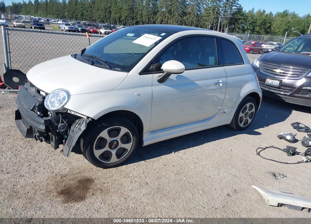 2016 FIAT 500E BATTERY ELECTRIC VIN: 3C3CFFGE9GT229679