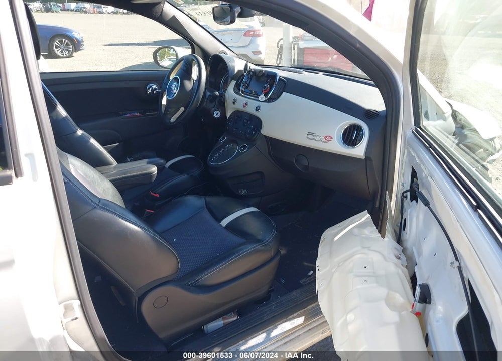 2016 FIAT 500E BATTERY ELECTRIC VIN: 3C3CFFGE9GT229679