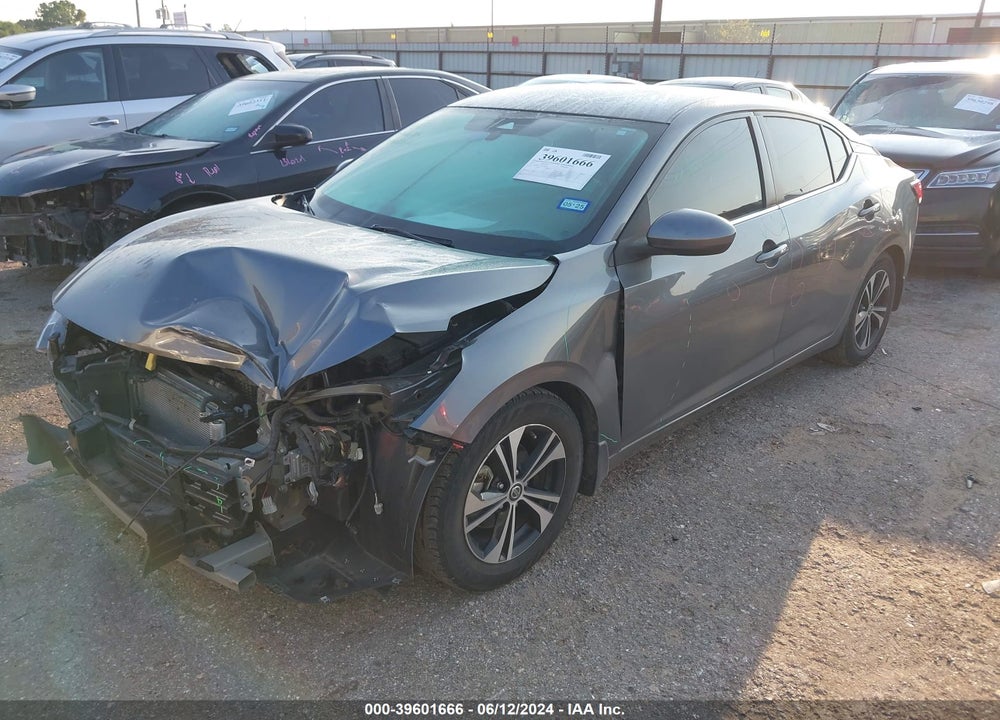 2021 NISSAN SENTRA SV XTRONIC CVT VIN: 3N1AB8CV9MY288135