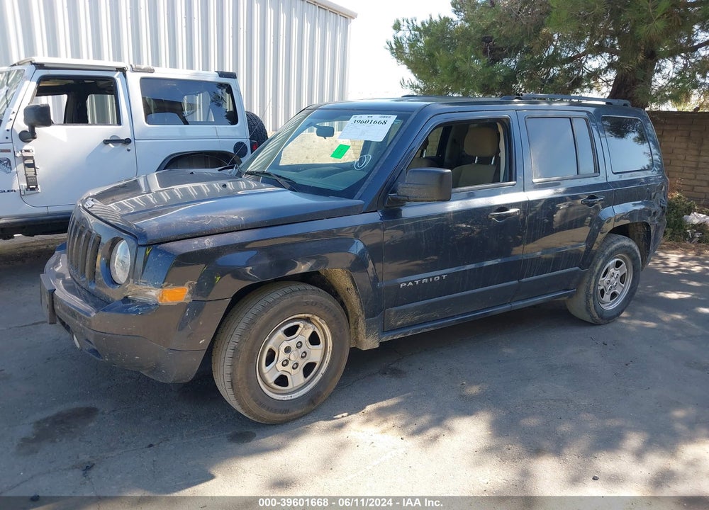 2015 JEEP PATRIOT SPORT VIN: 1C4NJPBA4FD219708