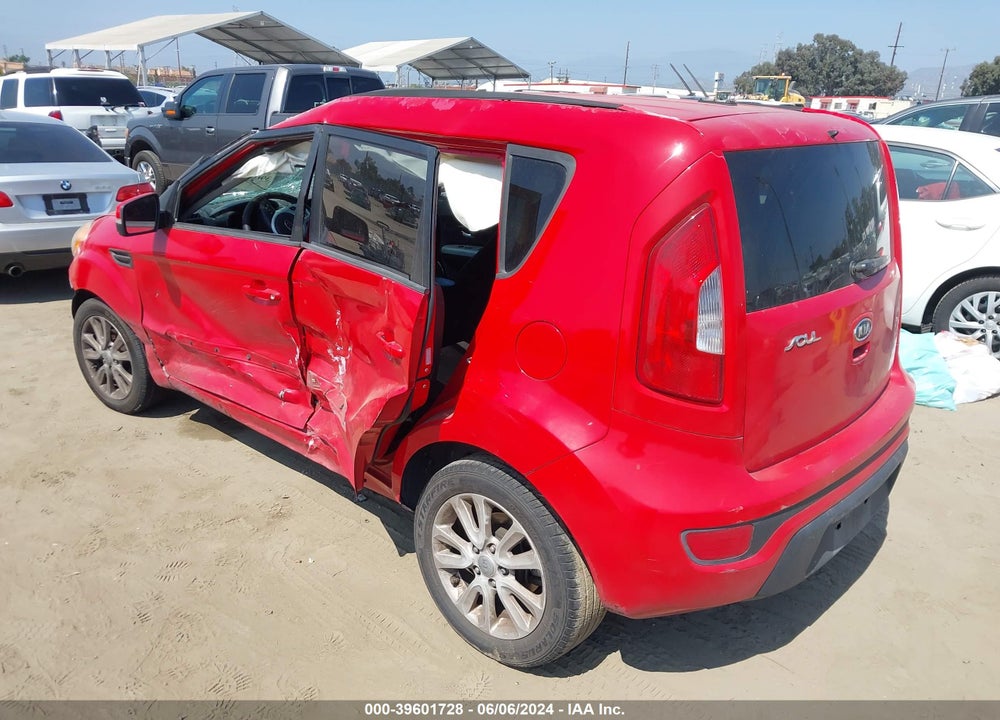 2012 KIA SOUL VIN: KNDJT2A65C7357910