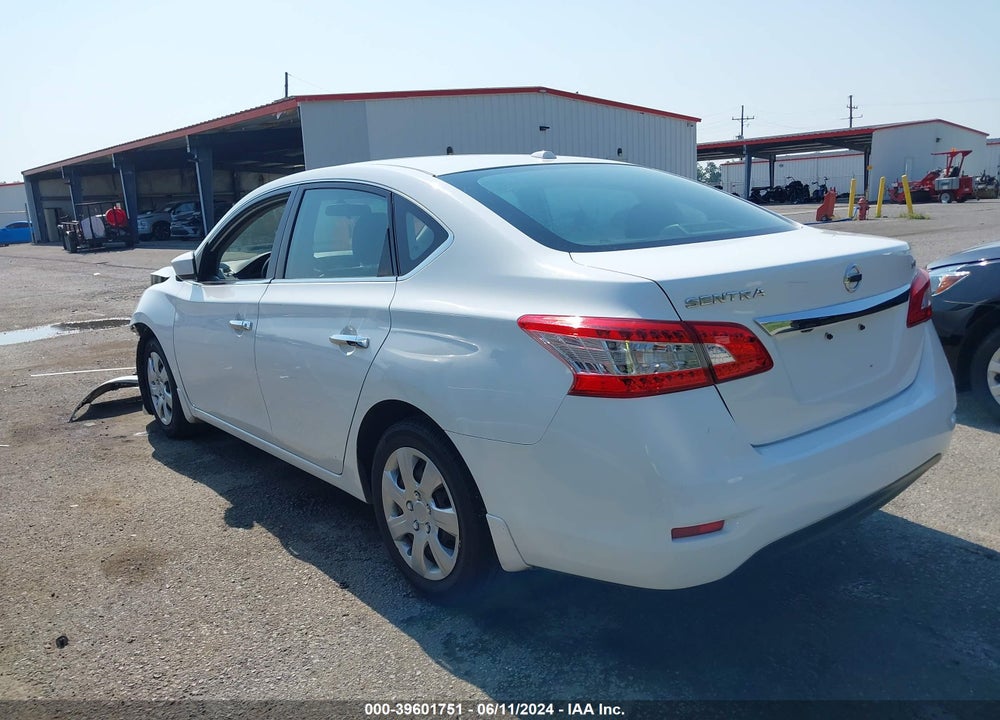 2015 NISSAN SENTRA SV VIN: 3N1AB7AP9FY304092