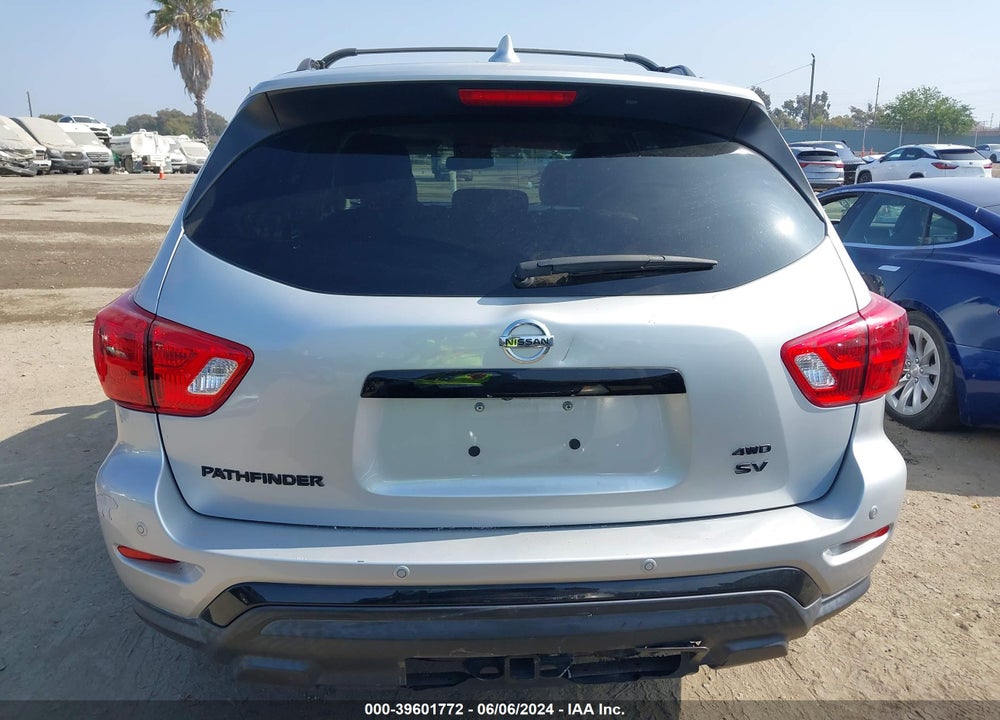 2020 NISSAN PATHFINDER SV 4WD VIN: 5N1DR2BM4LC579995