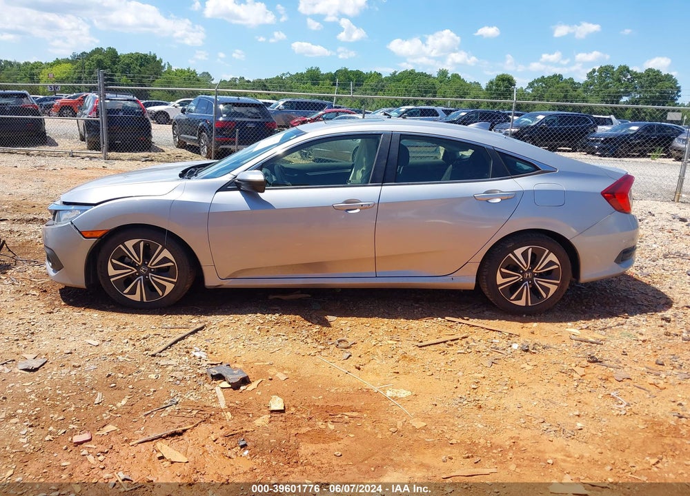 2018 HONDA CIVIC EX-T VIN: JHMFC1F35JX008868
