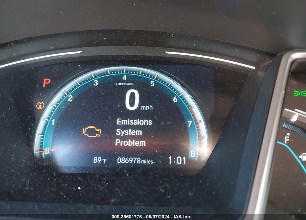 2018 HONDA CIVIC EX-T VIN: JHMFC1F35JX008868