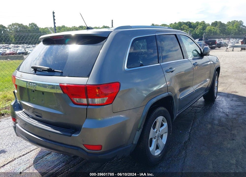 2012 JEEP GRAND CHEROKEE LAREDO VIN: 1C4RJFAG6CC165881
