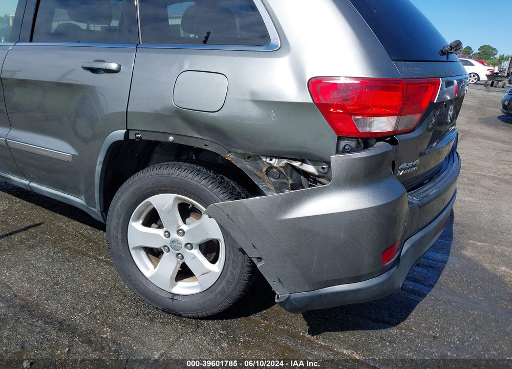 2012 JEEP GRAND CHEROKEE LAREDO VIN: 1C4RJFAG6CC165881