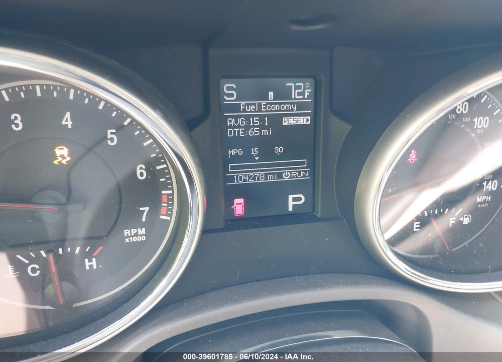 2012 JEEP GRAND CHEROKEE LAREDO VIN: 1C4RJFAG6CC165881
