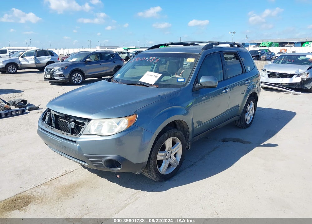 2009 SUBARU FORESTER 2.5X VIN: JF2SH63639H766504